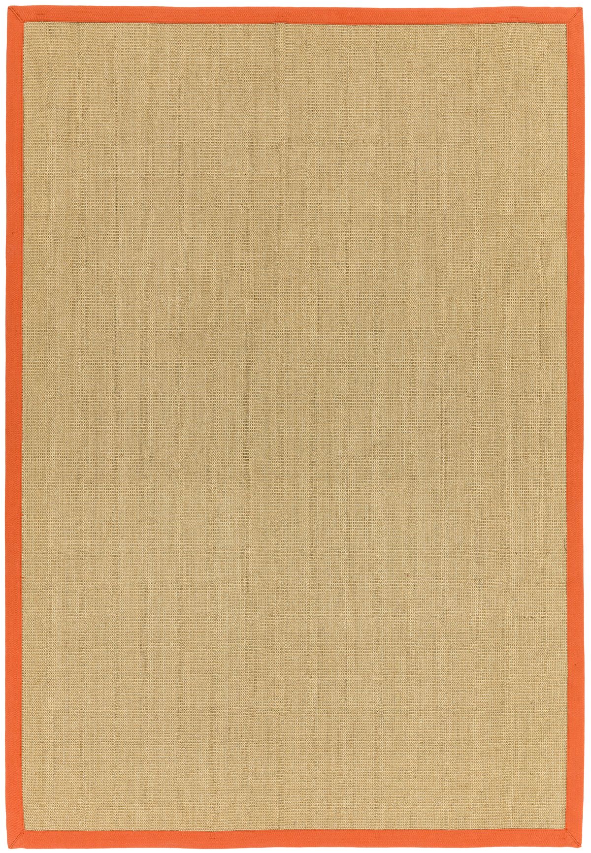 asiatic-rug-sisal-linen-orange-border